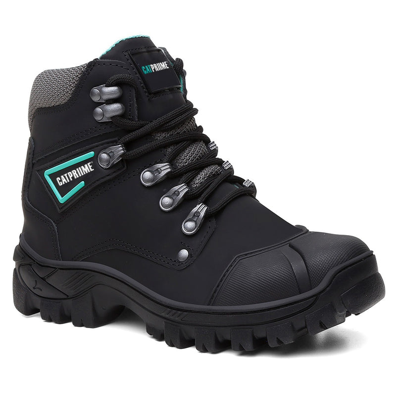 Bota Kansas Catprime (C.A) - Preto e Verde
